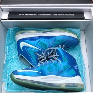 LeBron X Blue Diamond